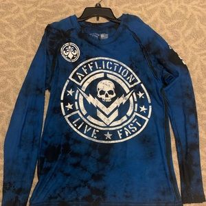 Affliction long sleeve shirt